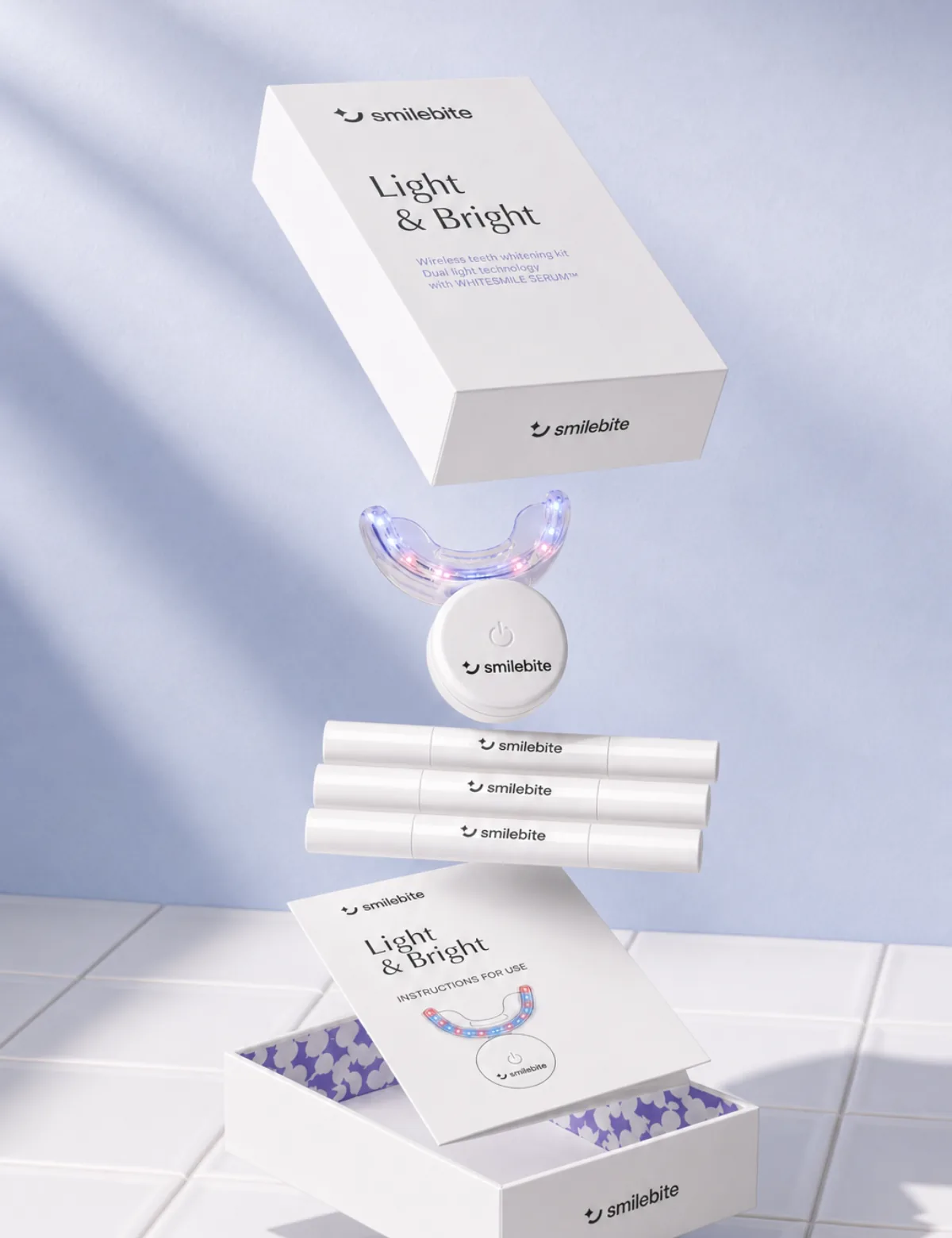 Smilebite Light & Bright Set – all components